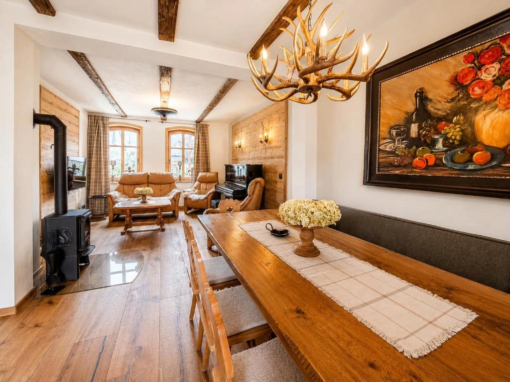 Wohnzimmer · Ferienhaus Alte Provinz