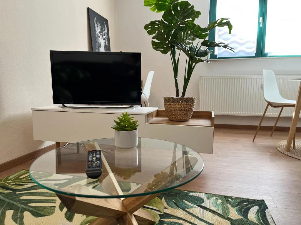 Wohnbereich · Der grüne Fürst · Appartement 2