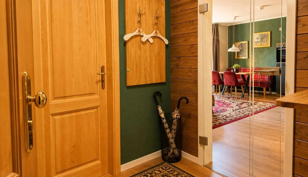 Eingangsbereich · Der grüne Fürst · Appartement 1