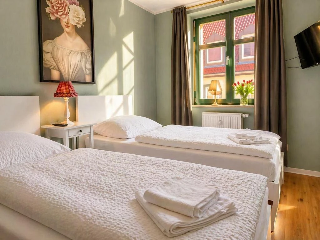 Schlafzimmer 2 · Der grüne Fürst · Appartement 1