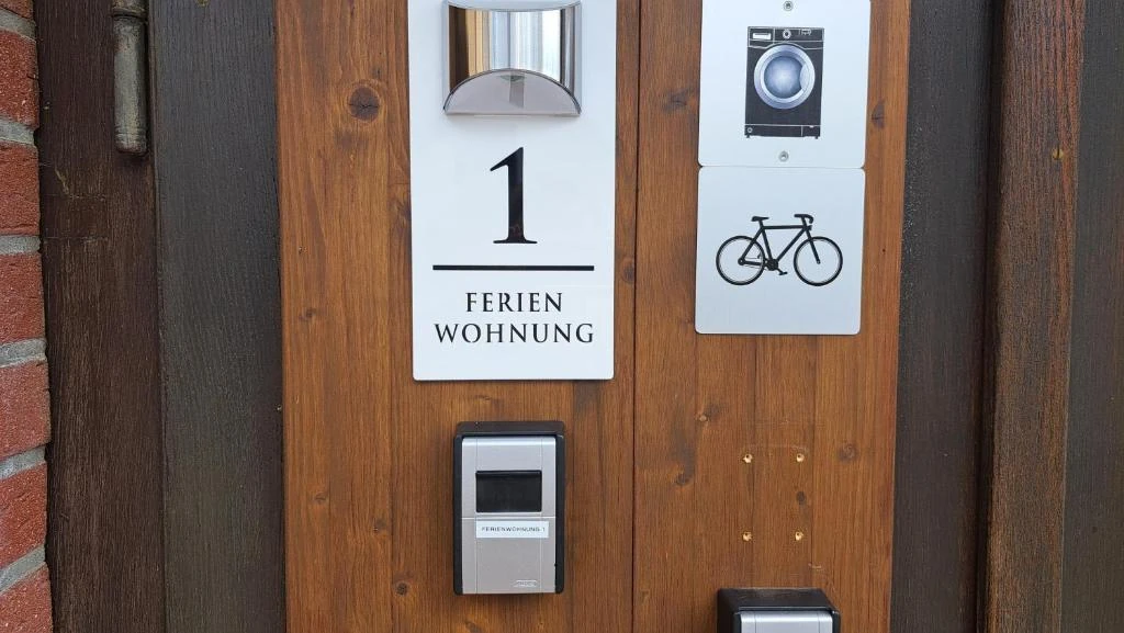 Eingang Ferienwohnung · Der grüne Fürst · Ferienwohnung 1
