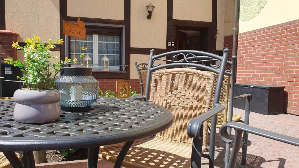Terrasse · Der grüne Fürst · Ferienwohnung 1
