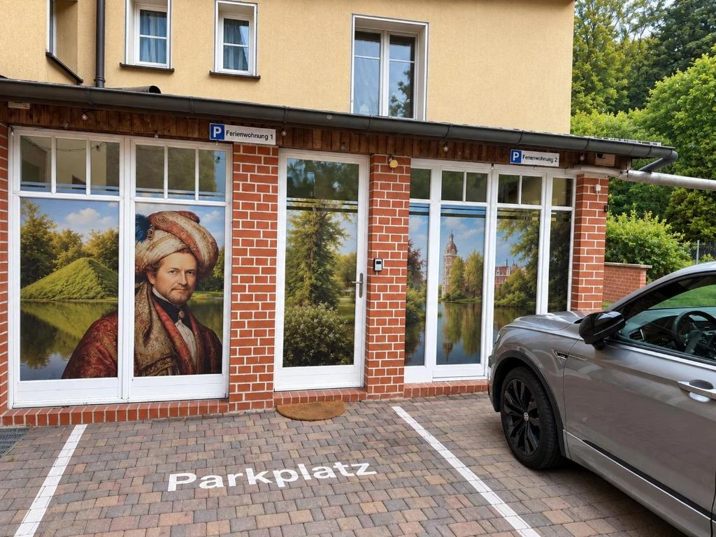Parkplatz · Der grüne Fürst · Ferienwohnung 2