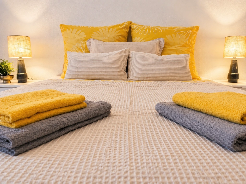 Schlafzimmer · Der grüne Fürst · Apartment 1